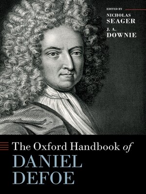 cover image of The Oxford Handbook of Daniel Defoe